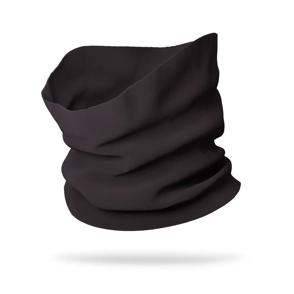 KIDS Solid Color Wicking Neck Gaiter Face Mask (12" Length)
